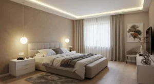 أسقف جبس بورد حديثة لغرف النوم