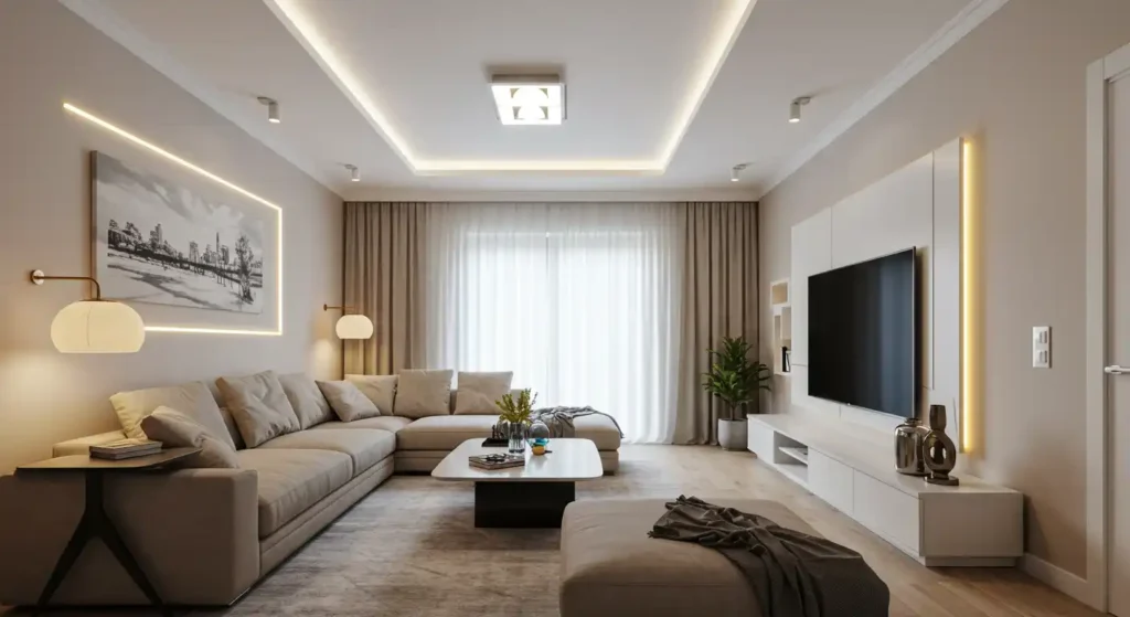 رسومات سقف معلق جبس