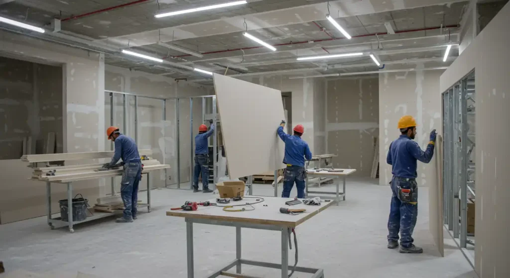 اسعار السقف المعلق جبس بورد المقاوم للحرارة والرطوبة والصوت